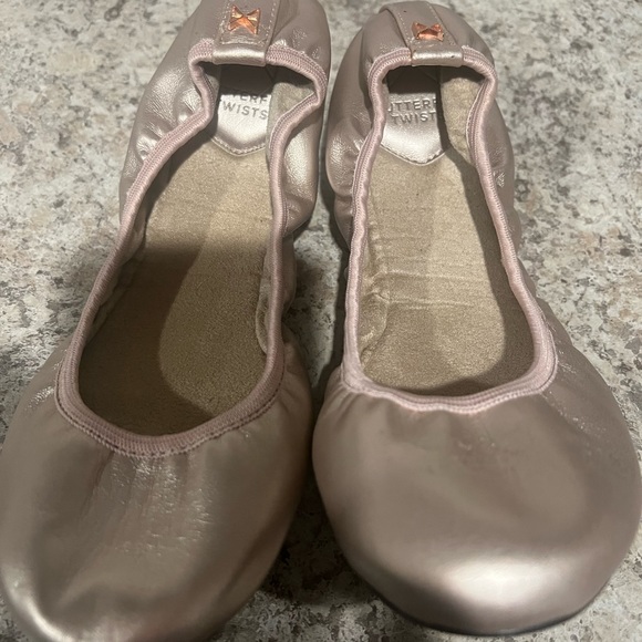 Butterfly Twist slippers Rosegold - Picture 1 of 5